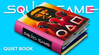 SQUID GAME Quiet Book from Cardboard