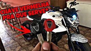 CHAVE VERMELHA DA XJ6 PRA QUE ELA SERVE - ( NUNCA PERDA ELA)*