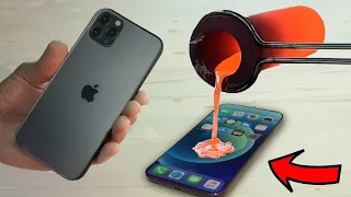 Experiment:LAVA vs iPHONE 12 PRO MAX