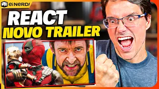 REACT NOVO TRAILER DEADPOOL & WOLVERINE! OLHA O LOGAN DE VOLTA!