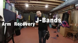 Arm care and recovery with J-Bands