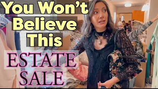 Shop an Estate of Home Decor - Thrifted Fashion - Estate Sale of Vintage & Antiques #youtube