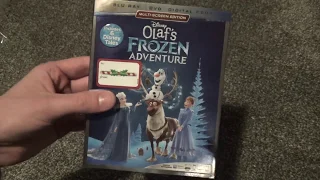 Disney Olaf's Frozen Adventure Blu-Ray Multi-Screen Edition Unboxing