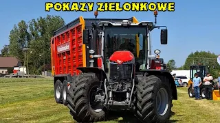 POKAZY ZIELONKOWE 2024🔥EUROMASZ Lipka Massey Ferguson Schuitemaker