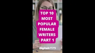 Top 10 Most Popular Female Writers Part 1 #shorts