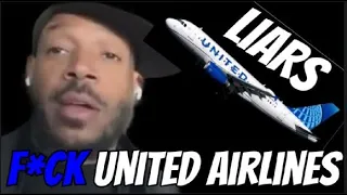 Marlon Wayans Say's F*CK United Airlines After They HARASSED & Gave Him A CITATION Y'all Some Liars!