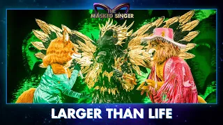 Leeuw, Foxy Lady en Raaf: ‘Larger Than Life’ | The Masked Singer | seizoen 3 | VTM
