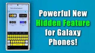 Powerful New Hidden Feature for All Samsung Galaxy Smartphones (S22 Ultra, Fold 4, etc)