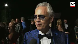 Andrea Bocelli Interview, 2024 Oscar Party: "Being On That Stage Means This Country Loves Me"