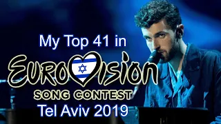 Eurovision 2019 - My Top 41 (After the Show)