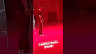 Dimash Kudaibergen  Димаш Құдайберген  迪玛希 20190714 Baqytty Bala rehearsal