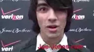 Joe Jonas quick intro for Joe-Jonas.com