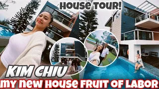 Kim Chiu New House revealed sobrang laki at may pa swimming pool | Fruit of Labor may pa house tour