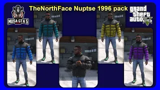 How to install TheNorthFace Nuptse 1996 pack in Gta 5 | GTA 5 PC Mods 2023 | Musa Gta 5 Modder