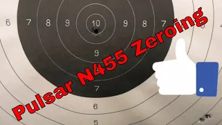 Click on SUBTITLE for more info!! Pulsar n455  zeroing process, day time.