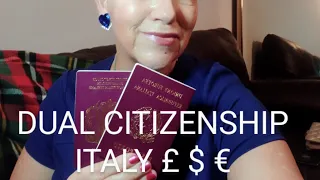 DUAL CITIZENSHIP ITALY... WHAT YOU NEED TO KNOW.