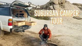 Suboverland Suburban Camper Buildout Tour: The perfect affordable and reliable SUV Camper?