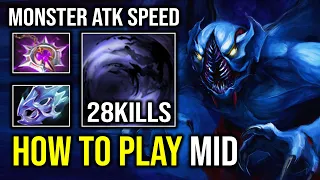 How to Play Night Stalker as a Mid Hard Carry with Max ATK Speed Flying Monster Dota 2