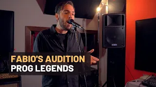 Prog Legends - Fabio's Audition Summary - We Have a Singer!