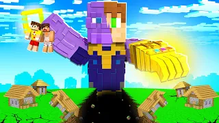 CRAZYCRAFT Thanos ve SONSUZLUK ELDİVENİ - Minecraft