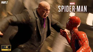 FIGHT WITH WILSON FISK | SPIDERMAN REMASTERED GAMEPLAY VIDEO | PART 2