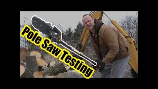 Poulan Pole Saw - Unboxing, Testing, and Carb Adjustment