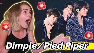 oKAY jungKOOK ✰ Dimple and Pied Piper LIVE ✰ BTS Reaction