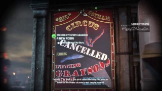 Batman Arkham City Which acrobat family gambled with their lives and has now been left to fly solo