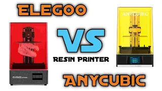 Elegoo 𝙑𝙨 Anycubic - 𝙍𝙚𝙨𝙞𝙣 Printer 𝐒𝐇𝐎𝐖𝐃𝐎𝐖𝐍 - Saturn Vs Mono X