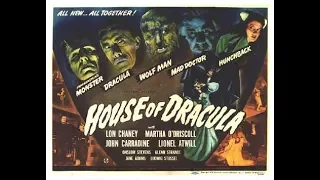 House of Dracula - horor - 1945 - trailer
