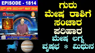 Jupiter Double Transit in Aries on 22 April 2023 - Effects, Prediction with Remedies - Part 01