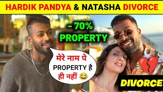 Hardik Pandya And Natasha Divorce 💔😱 70% Property To Natasa | Hardik Pandya Property On Mothers Name