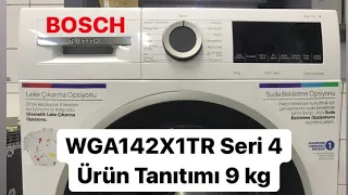 WGA142X1TR  ve WGA142X0TR Bosch çamaşır makinesi Seri | 4 1200 devir9kg nasıl kullanılır?