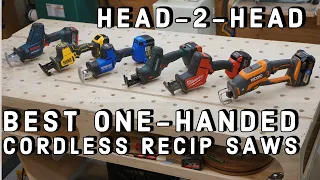 Best Cordless One-Handed Reciprocating Saw - Head-To-Head