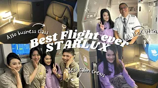 Best Flight Ever😍 Starlux Business Class A350 Singapore to Taipei ✈️