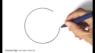 How to Draw a Perfect Circle Freehand - 3 hacks and techniques