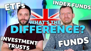 ETF vs Index Funds vs Investment Trusts vs Funds (what the difference?)