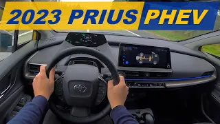 2023 Toyota Prius PHEV POV Drive (Binaural Audio)