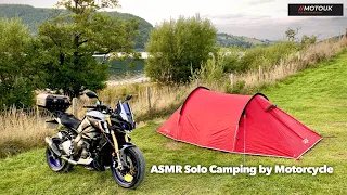 Motorcycle Camping in Ullswater Lake District: ASMR Cooking for the Soul!