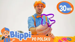 Zabawa ciastoliną |  🧡 BLIPPI 🧡 Bajki dla dzieci po polsku
