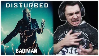 METALCORE MUSICIAN REACTS: Disturbed - Bad Man (REACTION)