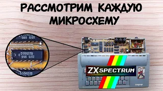 Из каких микросхем сделан ZX Spectrum | Советские микросхемы