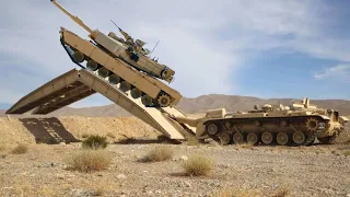 The World's Largest Terrible US Military M104 Wolverine Bridge Tank