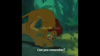 ~The Rain~ #lionking #simba #nala