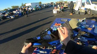 UNRELEASED JORDAN 4S AT THE FLEA MARKET? COULDN’T BELIEVE HE ONLY WANTED $15 FOR THESE AIR JORDAN 8s
