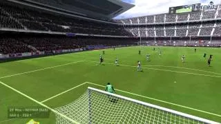 FIFA 14 Max Settings PC Gameplay - Barcelona Vs Paris Saint-Germain F.C.