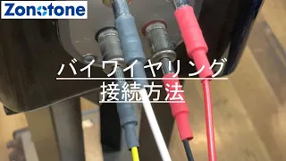 バイワイヤリング接続方法【Zonotone/ゾノトーン】