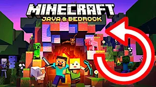 Java Edition VS Bedrock Edition Minecraft Official Reversed Trailer