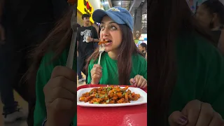 Momos🥟Vs Chilli Potato in Mall😍 #shorts #trendingshorts #foodlover #tasty #viral #meghachaube