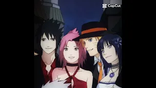 Naruto Hinata Sakura e Sasuke 💜🧡❤🖤/#naruto #hinatahyuga #sakura #sasuke #naruhina #sasusaku